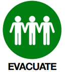 Evacuate 
